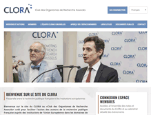 Tablet Screenshot of clora.eu